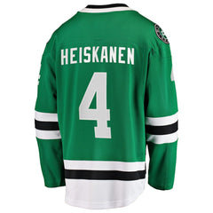 NHL Miro Heiskanen Dallas Stars Fanatics Team Color Breakaway Player Jersey - Kelly Green