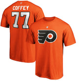 NHL Paul Coffey Philadelphia Flyers Fanatics Authentic Stack Retired Player Name & Number T-Shirt - Orange