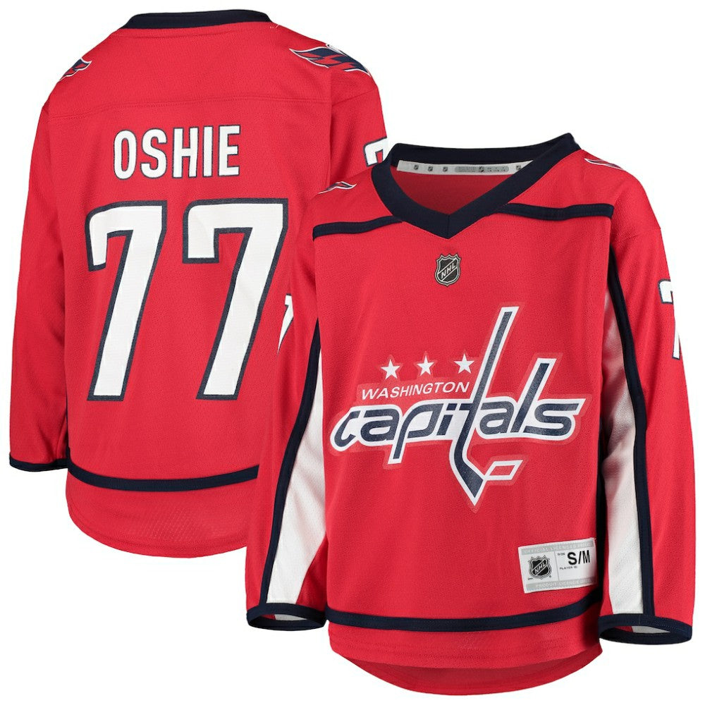 NHL TJ Oshie Washington Capitals Youth Home Player Replica Jersey - Red