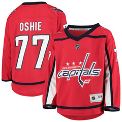 NHL TJ Oshie Washington Capitals Youth Home Player Replica Jersey - Red