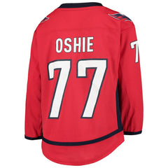 NHL TJ Oshie Washington Capitals Youth Home Player Replica Jersey - Red