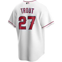 MLB Mike Trout Los Angeles Angels Nike Youth Alternate Replica Player Jersey - White