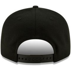 San Diego Padres New Era Black on Black 9FIFTY Snapback Adjustable Hat - Black Hats