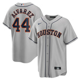 MLB Yordan ¨¢lvarez Houston Astros Nike Road Replica Player Jersey - Gray