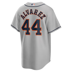 MLB Yordan ¨¢lvarez Houston Astros Nike Road Replica Player Jersey - Gray