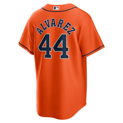MLB Yordan ¨¢lvarez Houston Astros Nike Alternate Replica Player Jersey - Orange