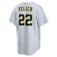 MLB Christian Yelich Milwaukee Brewers Nike Alternate Replica Player Jersey - White