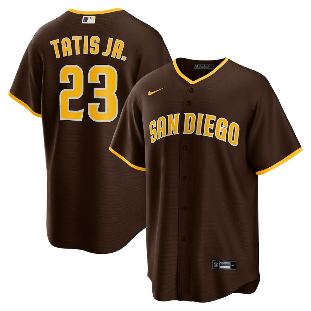 MLB Fernando Tatis Jr. San Diego Padres Nike Alternate Replica Player Jersey - Brown