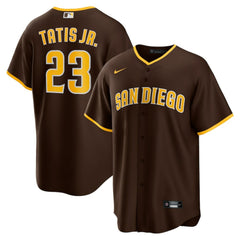 MLB Fernando Tatis Jr. San Diego Padres Nike Alternate Replica Player Jersey - Brown