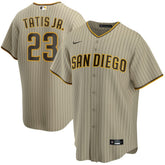 Fernando Tatis Jr. San Diego Padres Nike Alternate Replica Player Jersey - Tan Jerseys