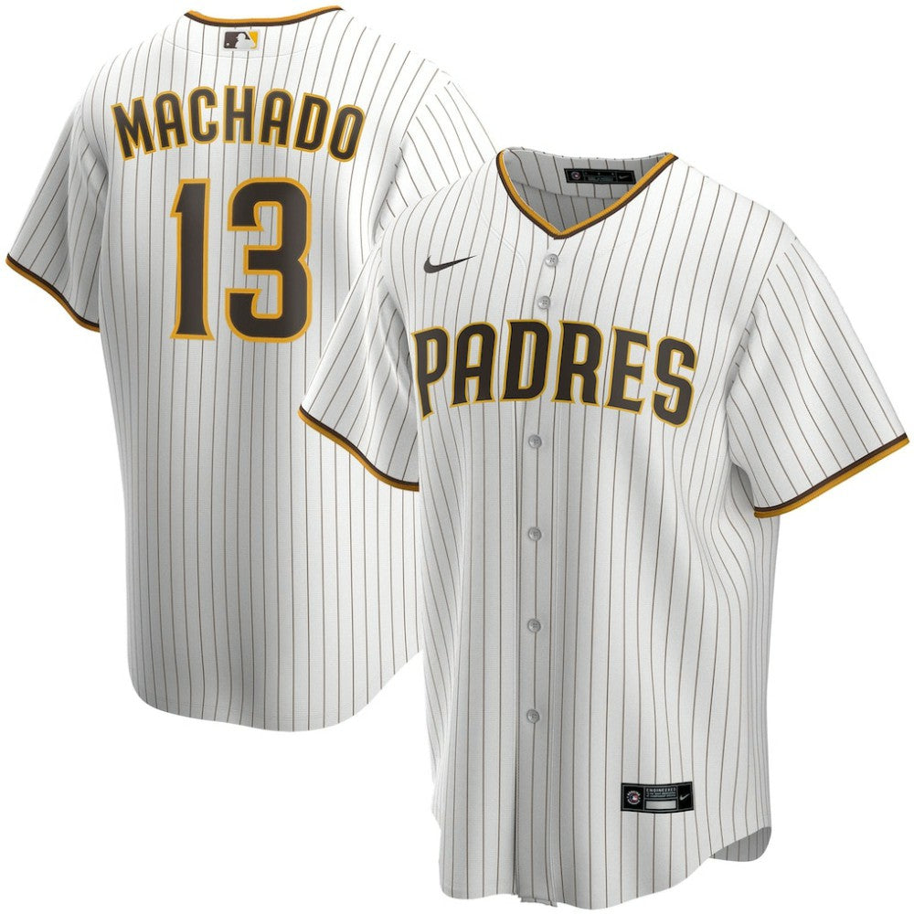 MLB Manny Machado San Diego Padres Nike Home Replica Player Jersey - White