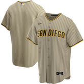 MLB San Diego Padres Nike Alternate Replica Team Jersey - Tan