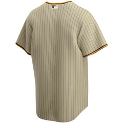 MLB San Diego Padres Nike Alternate Replica Team Jersey - Tan