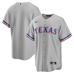 MLB Texas Rangers Nike Road Replica Team Jersey - Gray