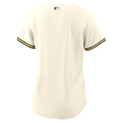 MLB Milwaukee Brewers Nike Women's Home Replica Team Jersey - Cream