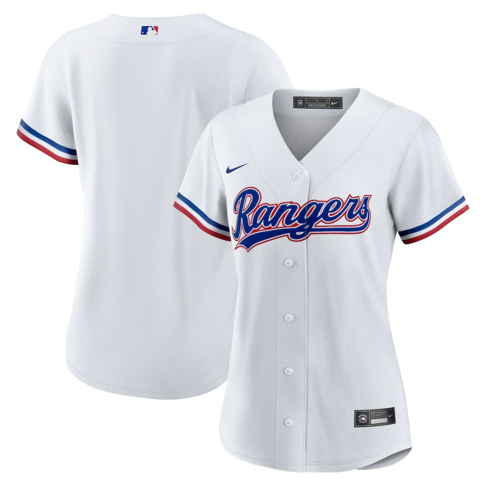 MLB Texas Rangers Nike Women's Home Replica Team Jersey - White