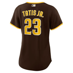 MLB Fernando Tat¨ªs Jr. San Diego Padres Nike Women's Road Replica Player Jersey - Brown