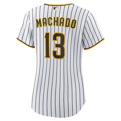 MLB Manny Machado San Diego Padres Nike Women's Home Replica Player Jersey - White/Brown