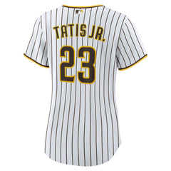 MLB Fernando Tat¨ªs Jr. San Diego Padres Nike Women's Home Replica Player Jersey - White/Brown