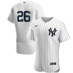 MLB DJ LeMahieu New York Yankees Nike Home Authentic Player Jersey - White/Navy