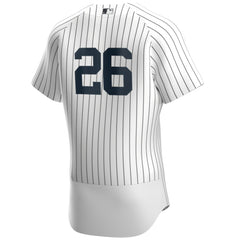 MLB DJ LeMahieu New York Yankees Nike Home Authentic Player Jersey - White/Navy