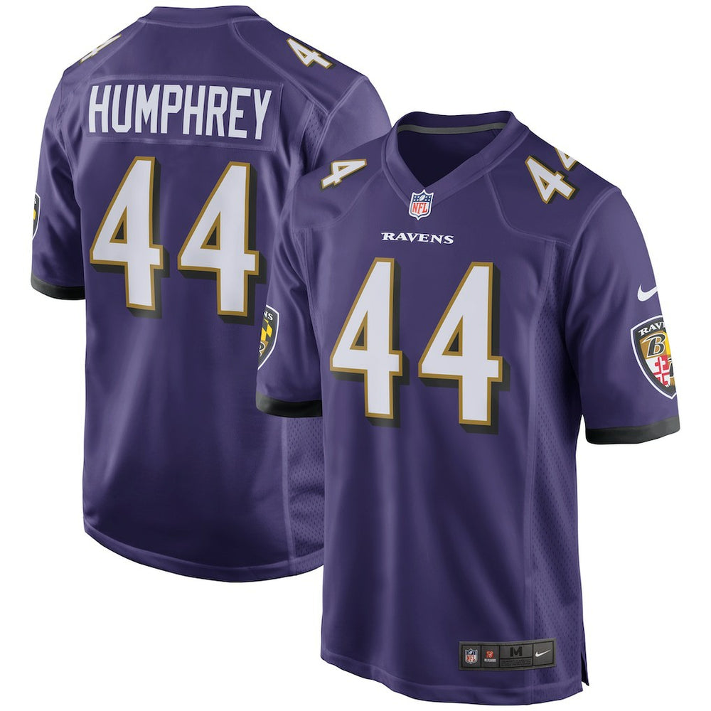 NFL Marlon Humphrey Baltimore Ravens Player Game Jersey - Purple