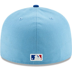 Texas Rangers New Era On-Field Authentic Collection 59FIFTY Fitted Hat - Light Blue/Royal Hats