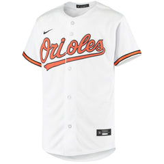 MLB Baltimore Orioles Nike Youth Home Replica Team Jersey - White