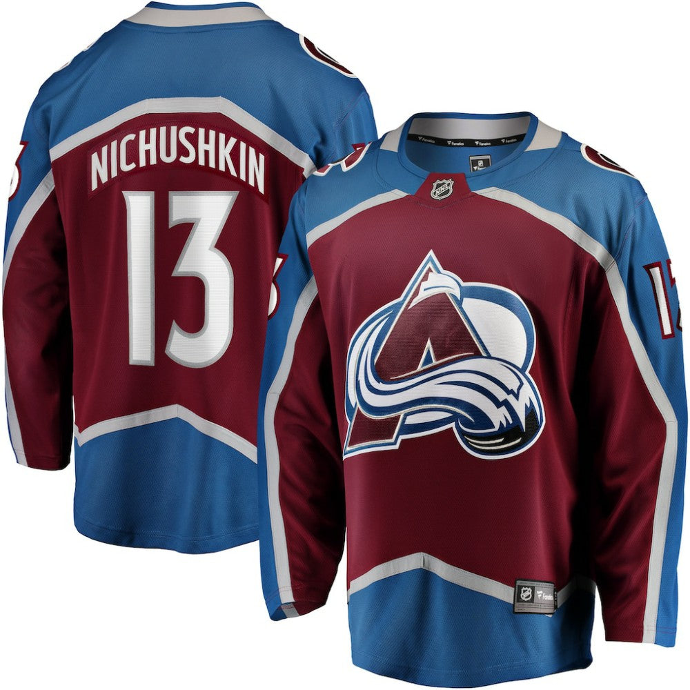 NHL Valeri Nichushkin Colorado Avalanche Fanatics Breakaway Player Jersey - Burgundy
