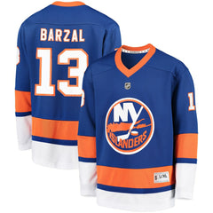 NHL Mathew Barzal New York Islanders Youth Home Player Replica Jersey - Royal