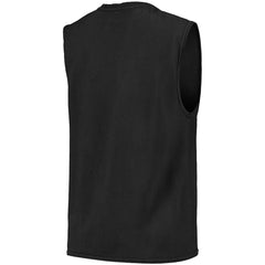 Colorado Rockies Majestic Threads Softhand Muscle Tank Top - Black Tanks