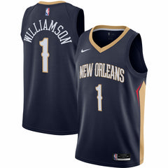 NBA Zion Williamson New Orleans Pelicans Swingman Jersey - Navy - Icon Edition