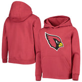 Arizona Cardinals Youth Primary Team Logo Pullover Hoodie Cardinal