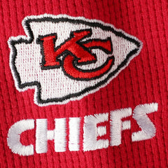 Kansas City Chiefs Dunbrooke Logo Maverick Thermal Henley Long Sleeve T-Shirt Red