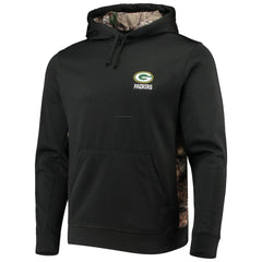 Green Bay Packers Dunbrooke Logo Ranger Pullover Hoodie Black/Realtree Camo