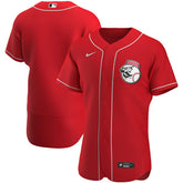 MLB Cincinnati Reds Nike Alternate Authentic Team Logo Jersey - Scarlet