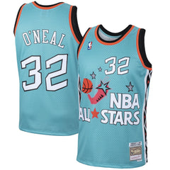 NBA Shaquille O'Neal Eastern Conference 1996 All-Star Hardwood Classics Swingman Jersey - Teal