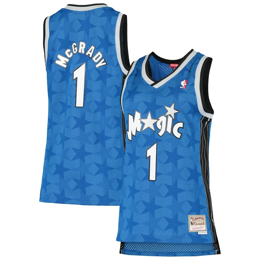 NBA Tracy McGrady Orlando Magic Women's 2000/01 Hardwood Classics Swingman Jersey - Blue