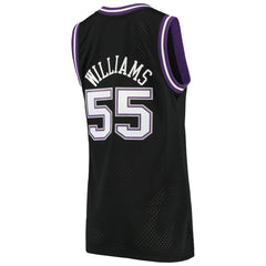 NBA Jason Williams Sacramento Kings Women's 2000/01 Hardwood Classics Swingman Jersey - Black