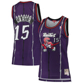 NBA Vince Carter Toronto Raptors Women's 1998/99 Hardwood Classics Swingman Jersey - Purple