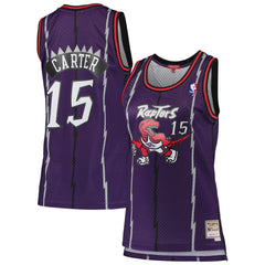NBA Vince Carter Toronto Raptors Women's 1998/99 Hardwood Classics Swingman Jersey - Purple