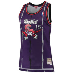 NBA Vince Carter Toronto Raptors Women's 1998/99 Hardwood Classics Swingman Jersey - Purple