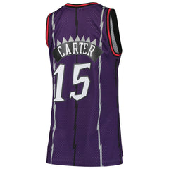 NBA Vince Carter Toronto Raptors Women's 1998/99 Hardwood Classics Swingman Jersey - Purple