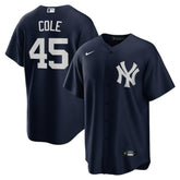 MLB Gerrit Cole New York Yankees Nike Alternate Replica Player Name Jersey - Navy