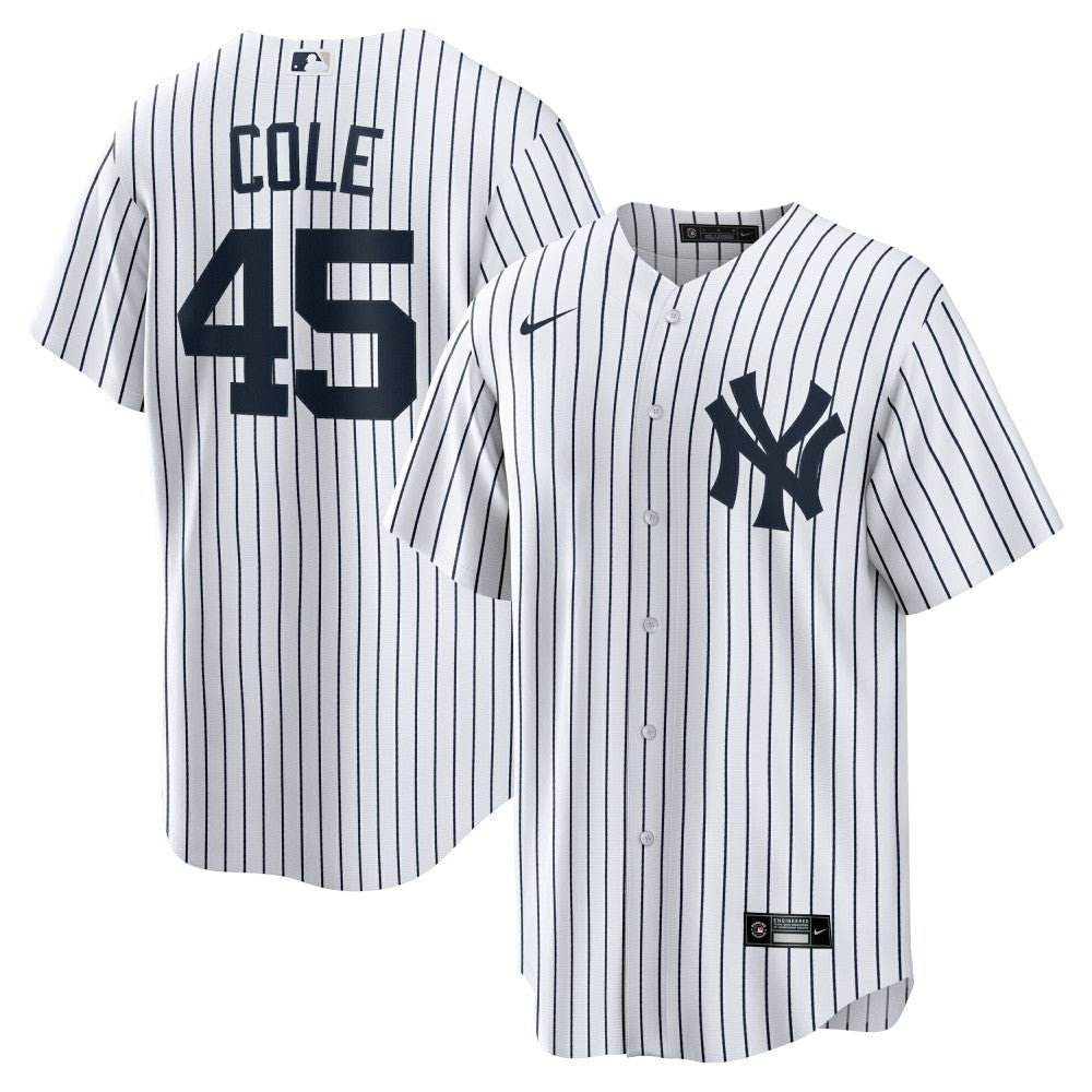 MLB Gerrit Cole New York Yankees Nike Home Replica Player Name Jersey - White