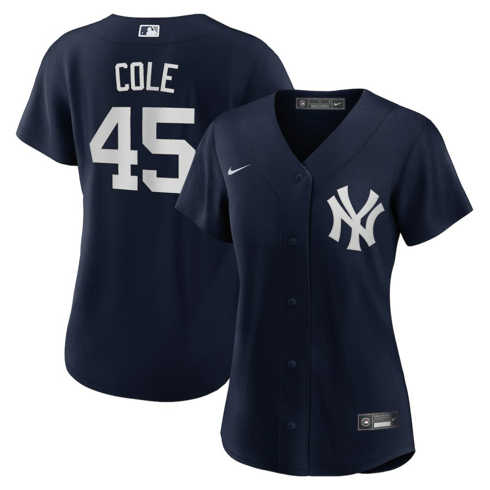 MLB Gerrit Cole New York Yankees Nike Women's Alternate Replica Player Jersey - Navy