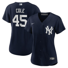 MLB Gerrit Cole New York Yankees Nike Women's Alternate Replica Player Jersey - Navy