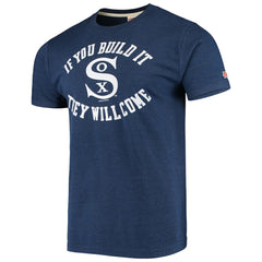 Chicago White Sox Hyperlocal Tri-Blend T-Shirt - Navy T-shirts