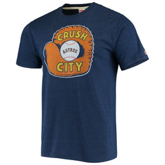 Houston Astros Hyperlocal Tri-Blend T-Shirt - Navy T-shirts