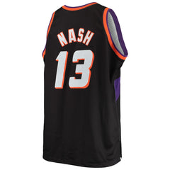 NBA Steve Nash Phoenix Suns 1996/97 Big & Tall Hardwood Classics Swingman Jersey - Black